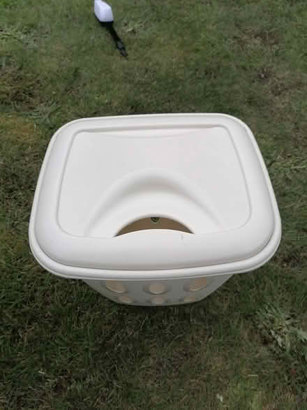 Photo of free Plastic laundry basket (Coatbridge) #1