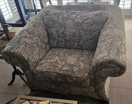 Photo of free XL oversized comfy armchair (Fisher, east Vancouver) #1