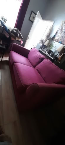 Photo of free Pink IKEA sofa (Chopwell NE17) #2