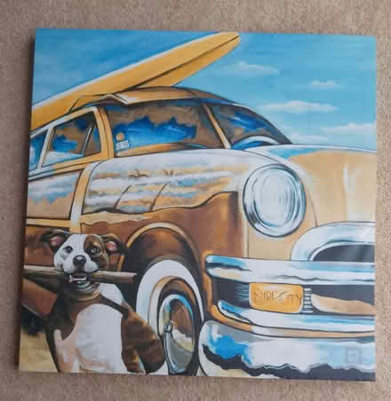 Photo of free Kelly Lane Surf City picture print loon canvas (Brampton S40) #4