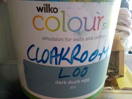 Photo of free emulsion paint (appleby parva DE12) #1