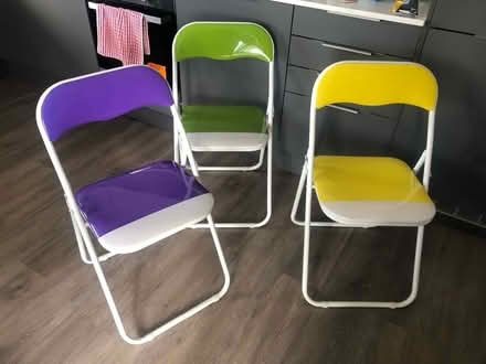 Photo of free 3 foldable chairs (UB2) #1
