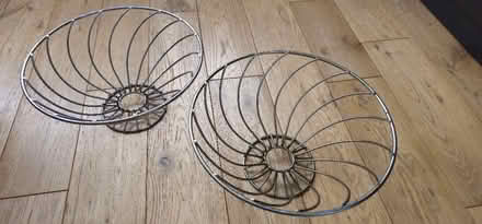 Photo of free 2x Metal fruit bowls (SE20) #1
