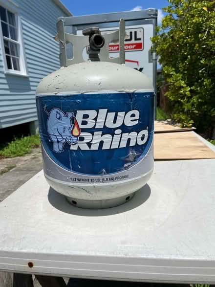 Photo of free Propane Canister 1/2 full (St Roch New Orleans) #1