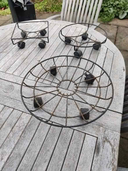 Photo of free Wheeled plant pot bases (Chesham HP5) #1