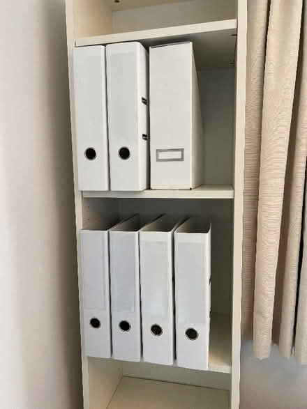 Photo of free White ring binders (Heaton Moor M19) #1
