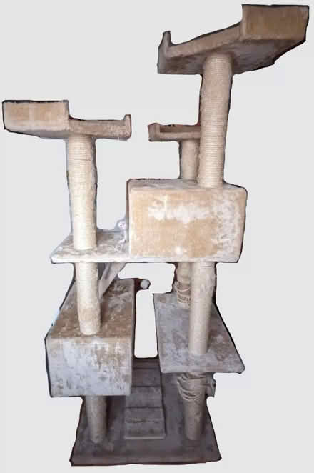 Photo of free 180x85x85cm Zooplus Rapunzel cat tree/play area (Wokingham RG41) #2