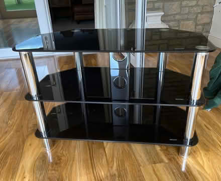 Photo of free Glass tv stand (BA13) #1