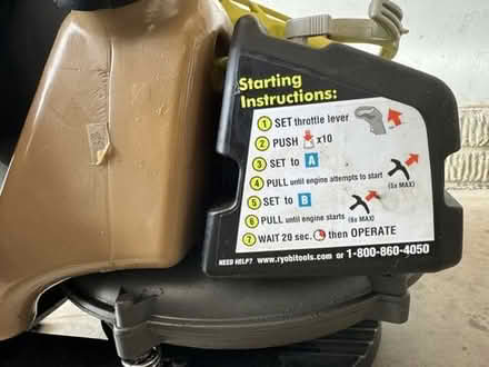 Photo of free Ryobi Backpack Blower #1