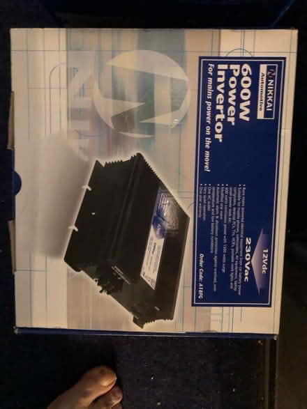 Photo of free NEW 12V to 230VAC 600W inverter (harrow HA1) #2