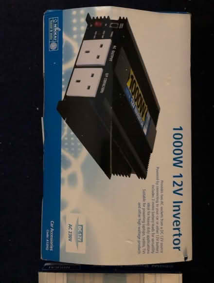 Photo of free NEW 12V DC to 230VAC 1KW inverter (harrow HA1) #2