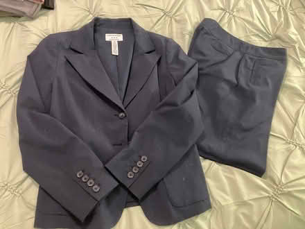 Photo of free Navy blue women’s suit (Hampton, Wythe) #1