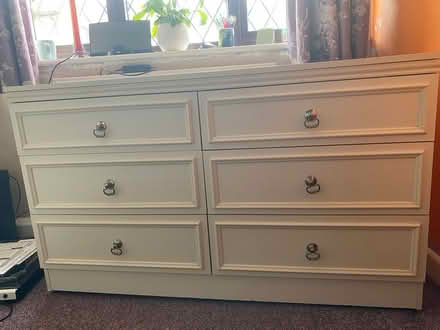 Photo of free White chest of draws (Chipping Sodbury) #1