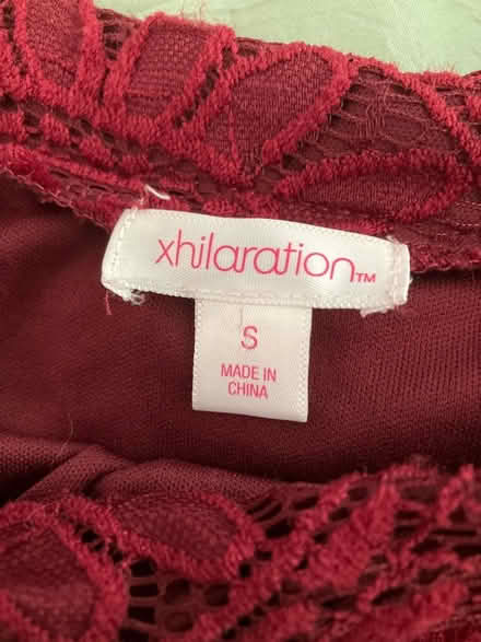 Photo of free Maroon/raspberry lace skirt (Hampton, Wythe) #2