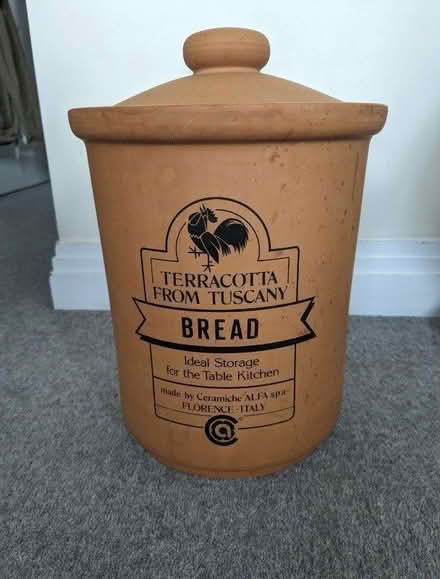 Photo of free Terracotta Bread Bin (Chesham HP5) #1