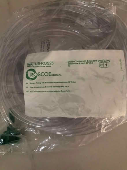 Photo of free Oxygen tank tubing (Wolverine Lake) #2