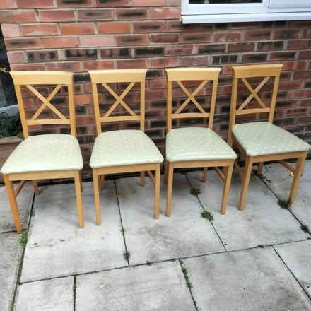 Photo of free 4 dining chairs (South Gosforth NE3) #2