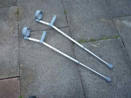 Photo of free Pair of crutches (Stockport SK4) #1