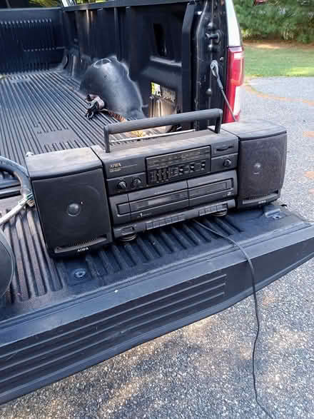 Photo of free Boom box and rock like speaker (near Kuhl and Reaville) #2