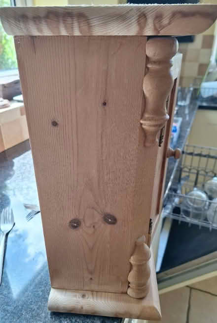 Photo of free Solid pine bathroom cabinet (Weston-on-Trent DE72) #4
