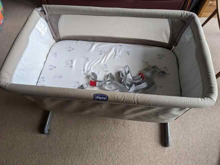 Photo of free Chicco next2me cot (Lewes, near Prison/Winterborne) #2