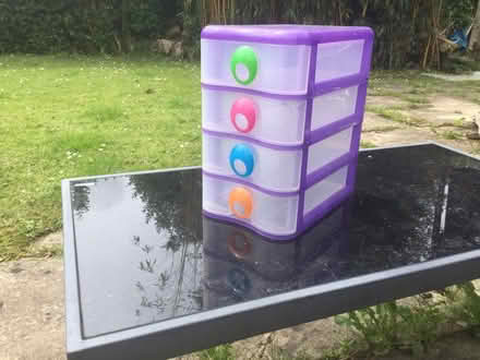 Photo of free Desktop plastic storage draws (Bromborough CH62) #1
