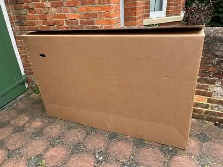 Photo of free Large cardboard bike box (Headington OX3) #2