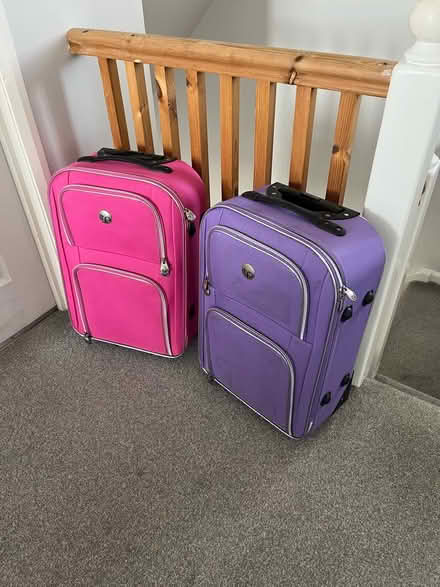 Photo of free 2 small Suitcases (Whitley Bay NE25) #1