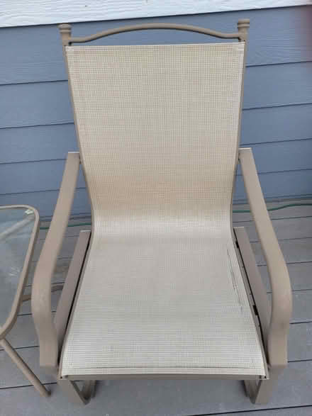 Photo of free Patio chair project (South Fort Collins) #1
