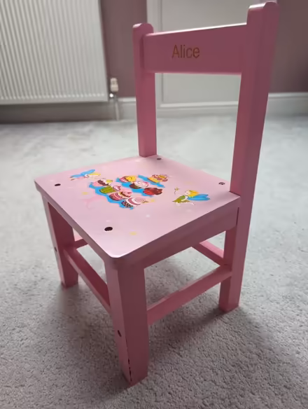 Photo of free Small wooden children's chair (Kenpshott RG22) #1