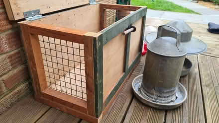 Photo of free Chicken feeder and items (south ham basingstoke) #2