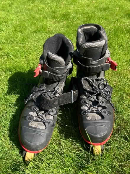 Photo of free Adult roller blades size 10/11 (Lyndon Green B26) #1