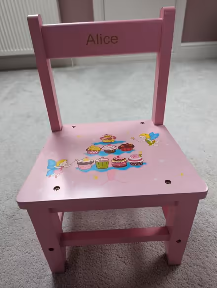 Photo of free Small wooden children's chair (Kenpshott RG22) #2