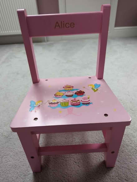 Photo of free Small wooden children's chair (Kenpshott RG22) #2