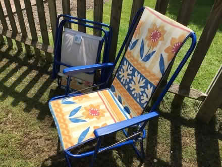 Photo of free Folding Garden Chairs (Surrenden BN1) #2