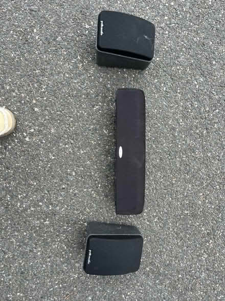 Photo of free 3 surround sound speakers-Polk (Swan Terrace & Fort Hunt Rd) #1