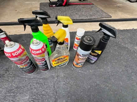 Photo of free Cornucopia of car care concoctions (Swan Terrace & Fort Hunt Rd) #1