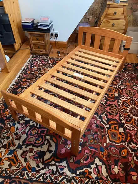 Photo of free Pine toddler bed (Chessington KT9) #2