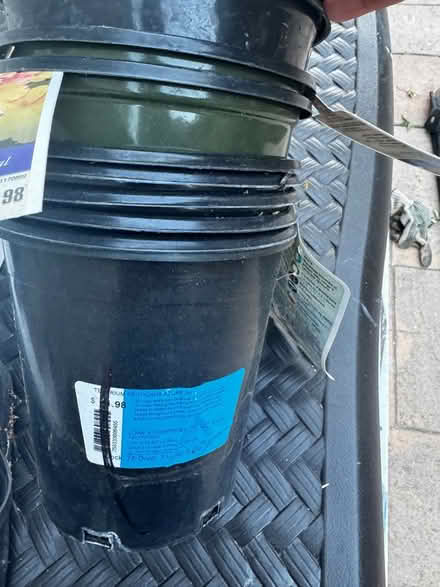 Photo of free Plastic planting pots (San Jose) #1
