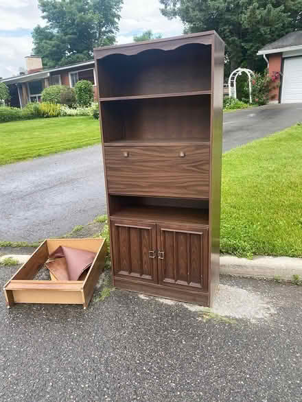 Photo of free Small shelving unit at curb (Nepean) #1