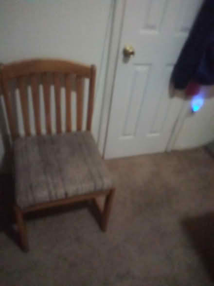 Photo of free 2 Broken dining chairs (Eastern Henrico) #2