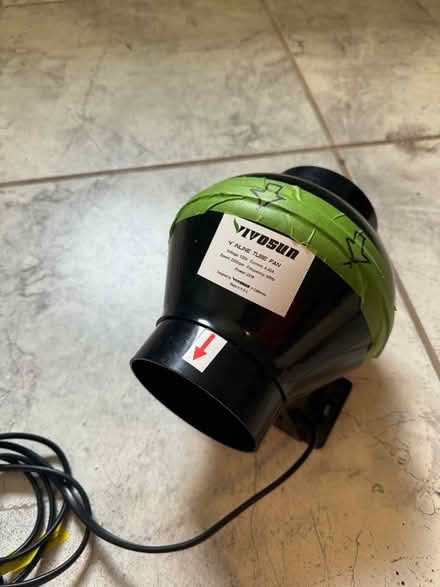 Photo of free 4” Vivosun online tube fan (SouthEast Austin) #1