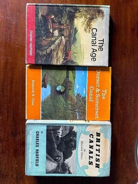 Photo of free 3 books on canals (Frome BA11) #1