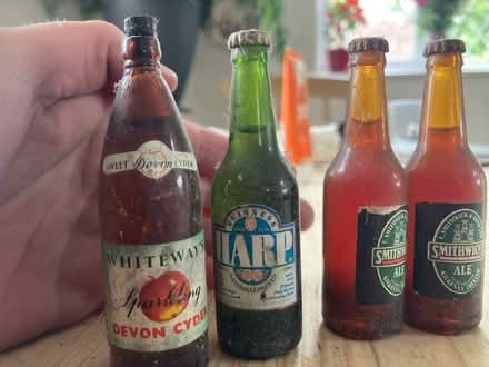 Photo of free Vintage tiny beer/cider bottles (Kempston rural) #1