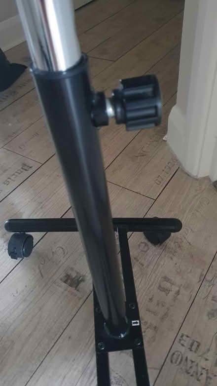 Photo of free Black & Chrome Laptop Desk/ Table (Crofton Park, Brockley) #3