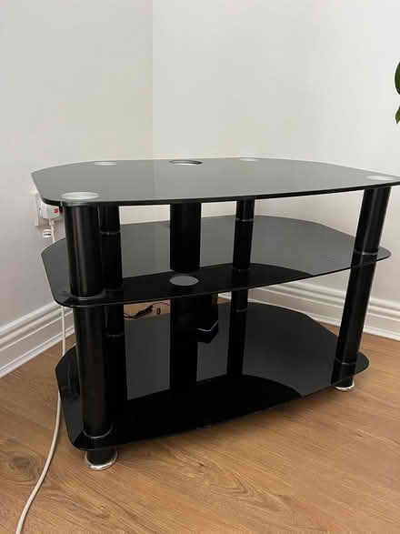 Photo of free Glass Bookcase and TV Rack (Blackrock) #3