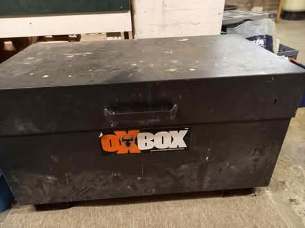 Photo of free Steel tool box (Inc keys) (Surbiton KT6) #1