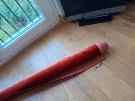 Photo of free Beautiful fox coloured upholstery velvet roll end (St Andrew's BS7) #2