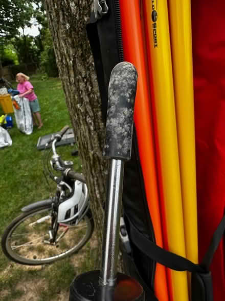 Photo of free Human (not dog) agility poles (Courts of Four Seasons) #2