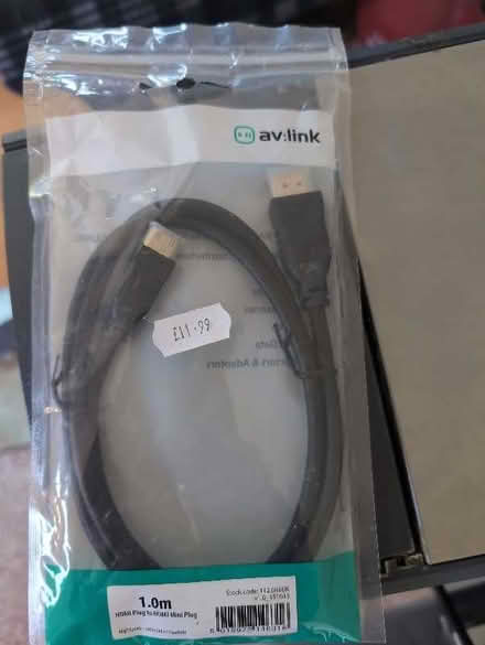 Photo of free Hdmi to mini hdmi cable 1 meter long (BT14)